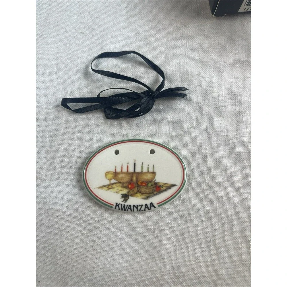 Longaberger tie kwanzaa